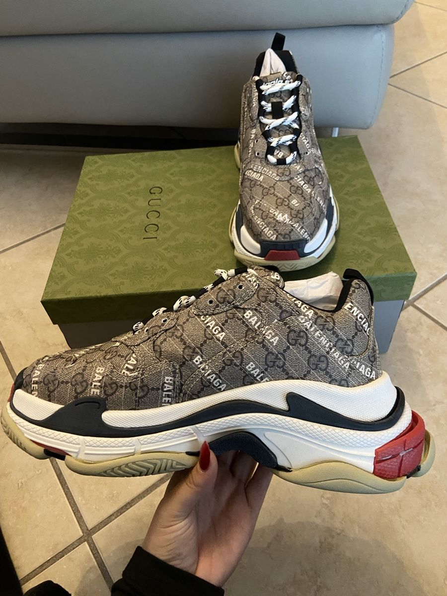 Gucci Scarpe da uomo: Basket Gucci x Balenciaga – Nuovo (secondo la descrizione) da Le Lignon venduto da Ana2831 4