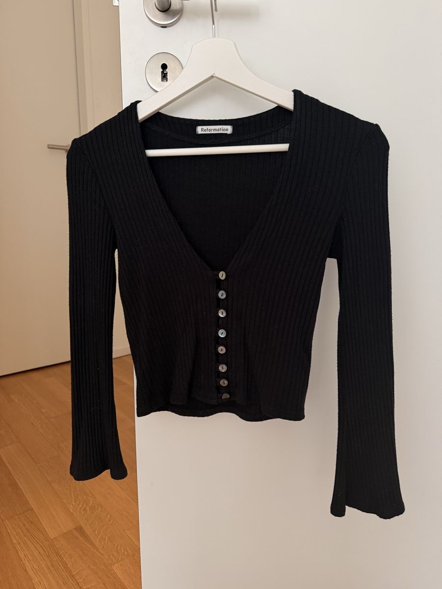 Reformation Top: Reformation Top, schwarz – Usato da Zürich venduto da joellechiara