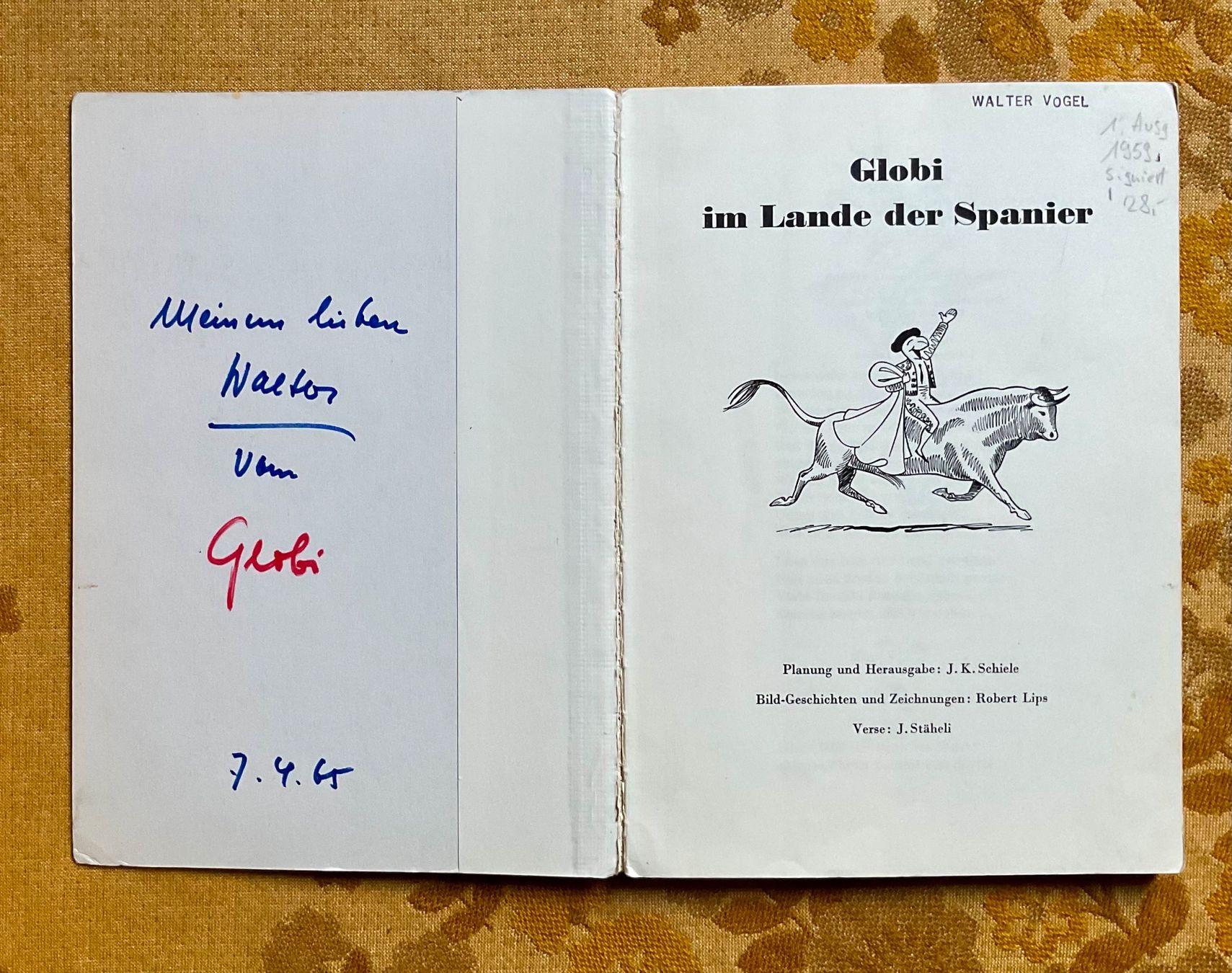 Livres: Globi Buch von 1959 – D'occasion à Endingen par nathan05 2
