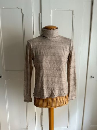 ZARA - Rollkragenpullover beige S