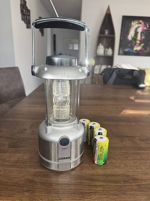 Lampen: OSRAM Campinglaterne dimmbar – Gebraucht aus Birr von Satti