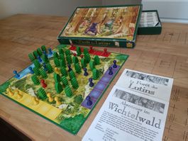 Brettspiel ABENTEUER IM WICHTELWALD / jeu FORÊT DES LUTINS