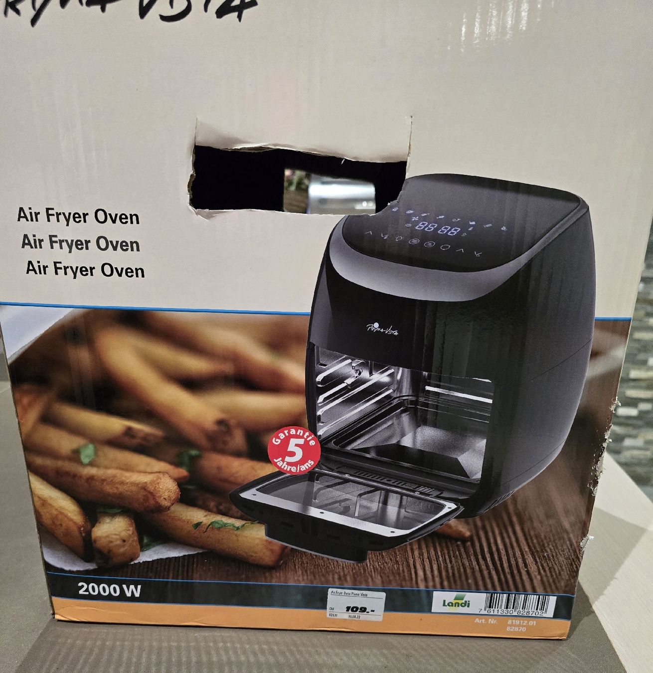 Elettrodomestici da cucina: Air fryer fonction four – Nuovo e nell'imballaggio originale da Courtemaîche venduto da justine21 2