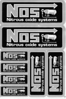 NOS N.O.S. Aufkleber Sticker 1,Bogen 27 x 18 cm Tuning ST274