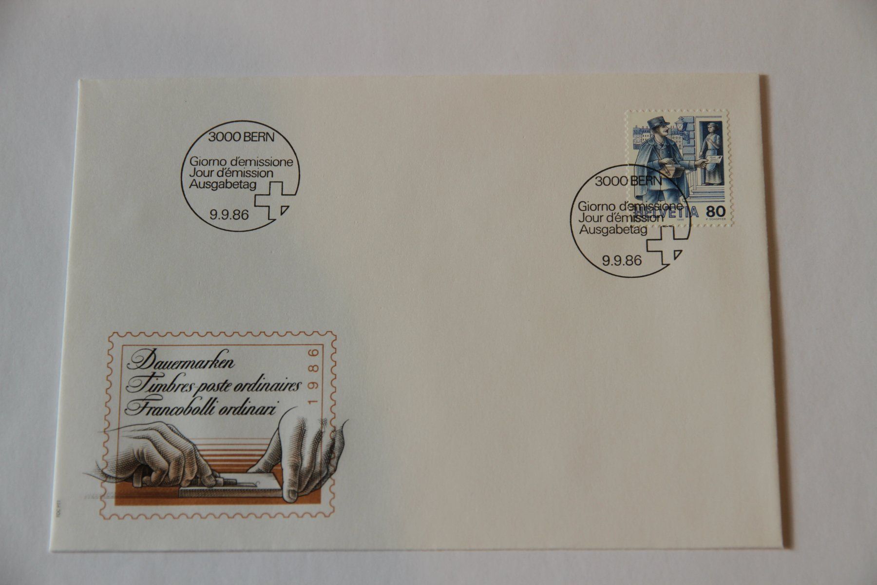 Tous les timbres: FDC, Post, Dauermarke, 9.9.1986 – Neuf (Voir description) à Nesselnbach par ubourson