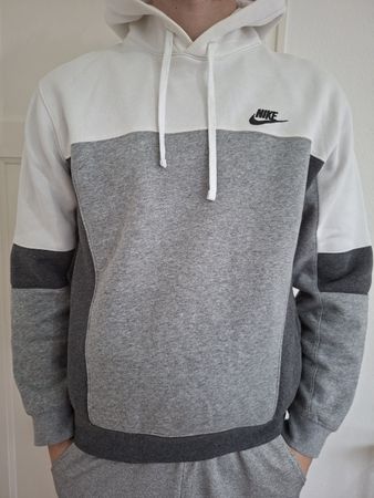 Pull Nike Gris, Blanc -