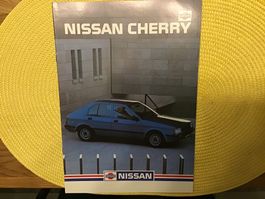Nissan Cherry Verkaufsprospekt 12 Seiten November 1983