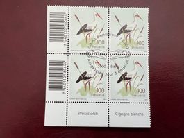 2013  Erstag gest.  Viererblock  Nr. 1466  (3947)