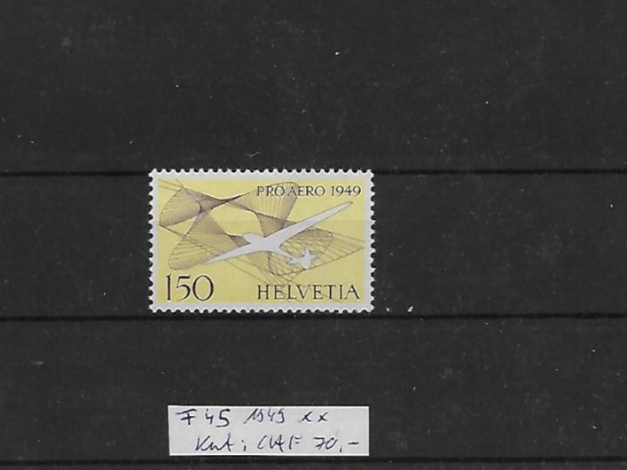 Tutti i francobolli: FP 1949 F45 ** Kat: CHF 70.- – Nuovo (secondo la descrizione) da Basel venduto da Ilp
