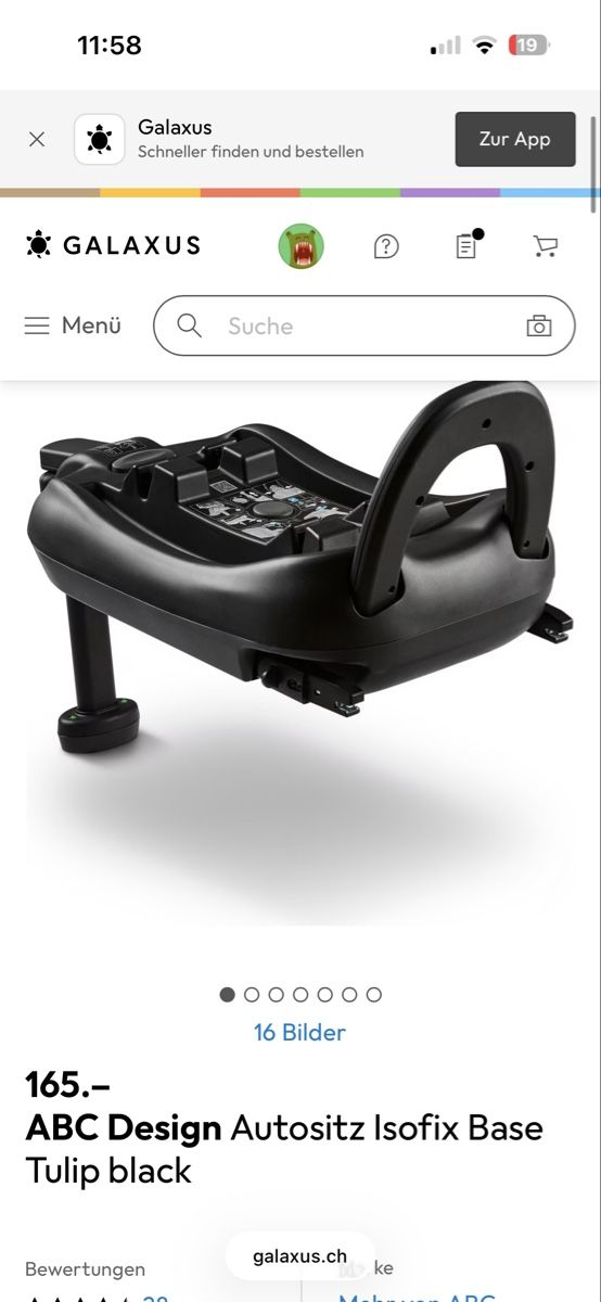 ABC Design Sièges auto: Kindersitz mit Isofix – D'occasion à Hombrechtikon par vanesa.dj 4