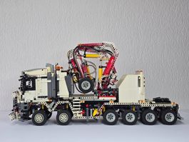 Lego Technics, MB, Actros, Kran, Verschmutzt, Staubig