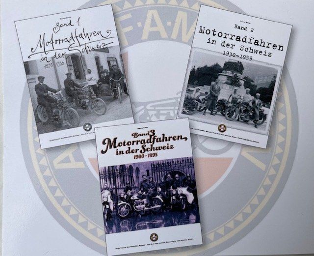 Libri: Oldtimer Motorräder Motorradfahren in der Schweiz – Nuovo e nell'imballaggio originale da Münsingen venduto da Tom1958