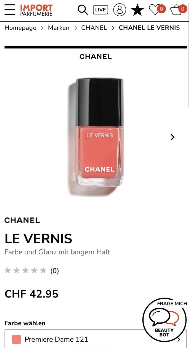 Chanel Nagellack: CHANEL LE VERNIS Nagellack – Neu (gemäss Beschreibung) aus Baden von Tiffany6878 1