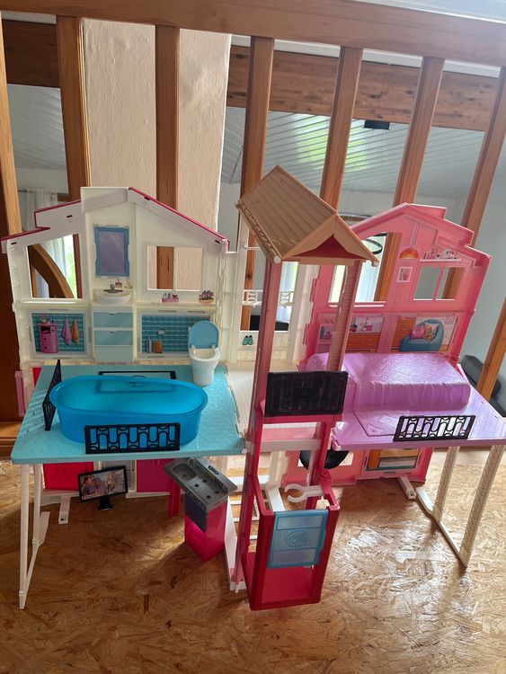 Barbie Maisons & Meubles de poupées: Maison Barbie – D'occasion à Chénens par Picco82 1