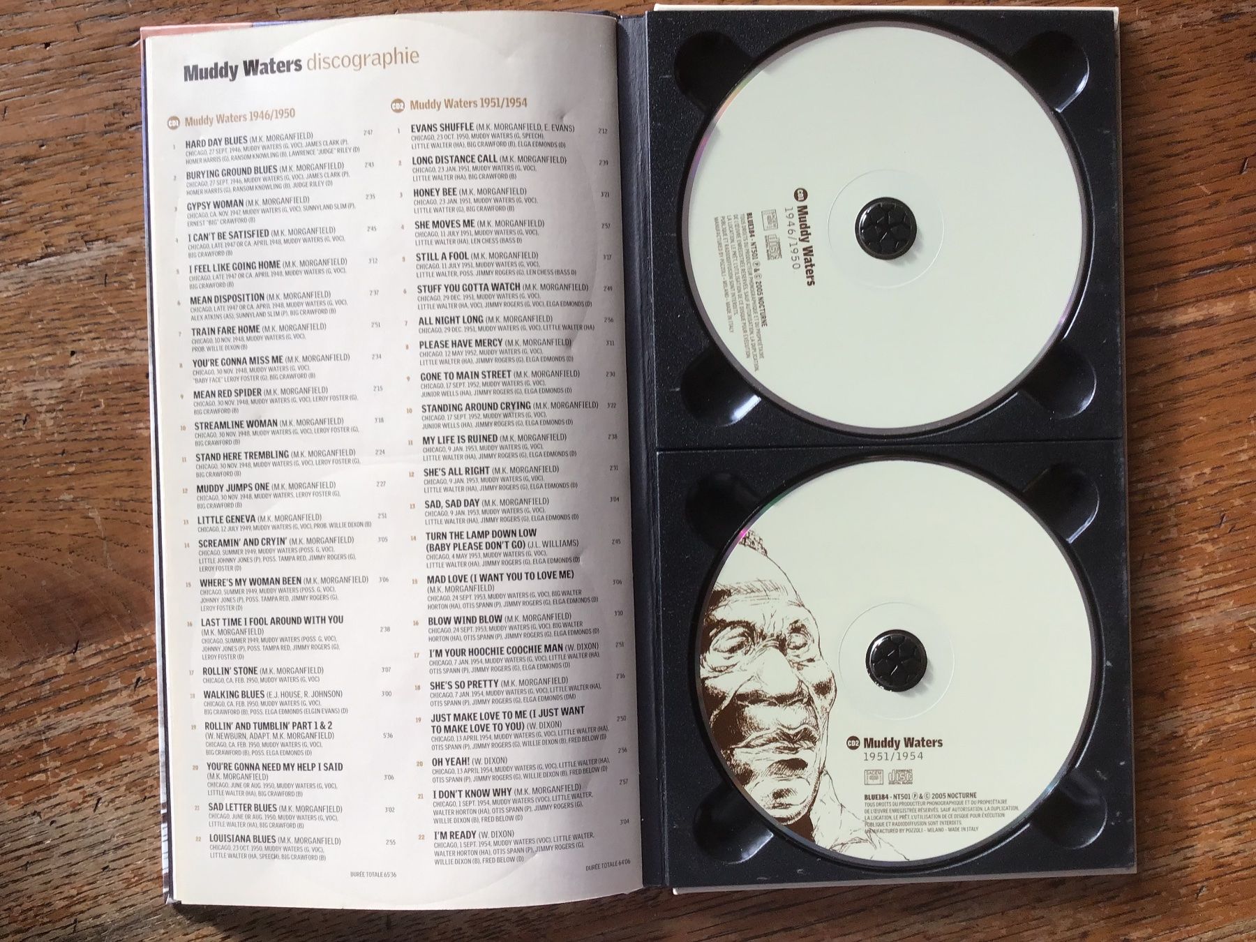 CDs: Long box 2 CD BD/biographie Muddy Waters – Gebraucht aus Fully von Ruby97 5