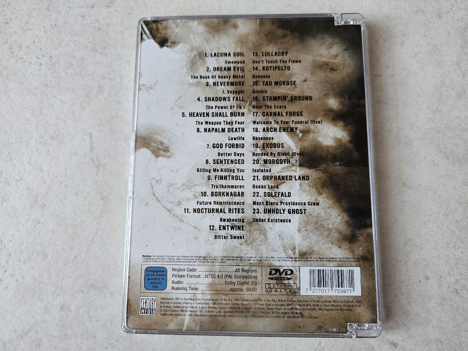 Tutti i DVDs: Visual Rebellion  /  23 Videos – Usato da Schneisingen venduto da backstore24 1