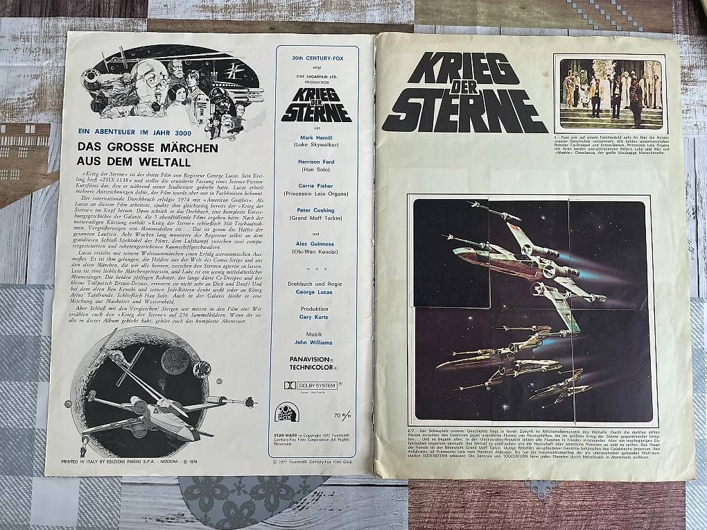 Panini Album: Panini Album Star Wars – Usato da Binningen venduto da Flagello 2
