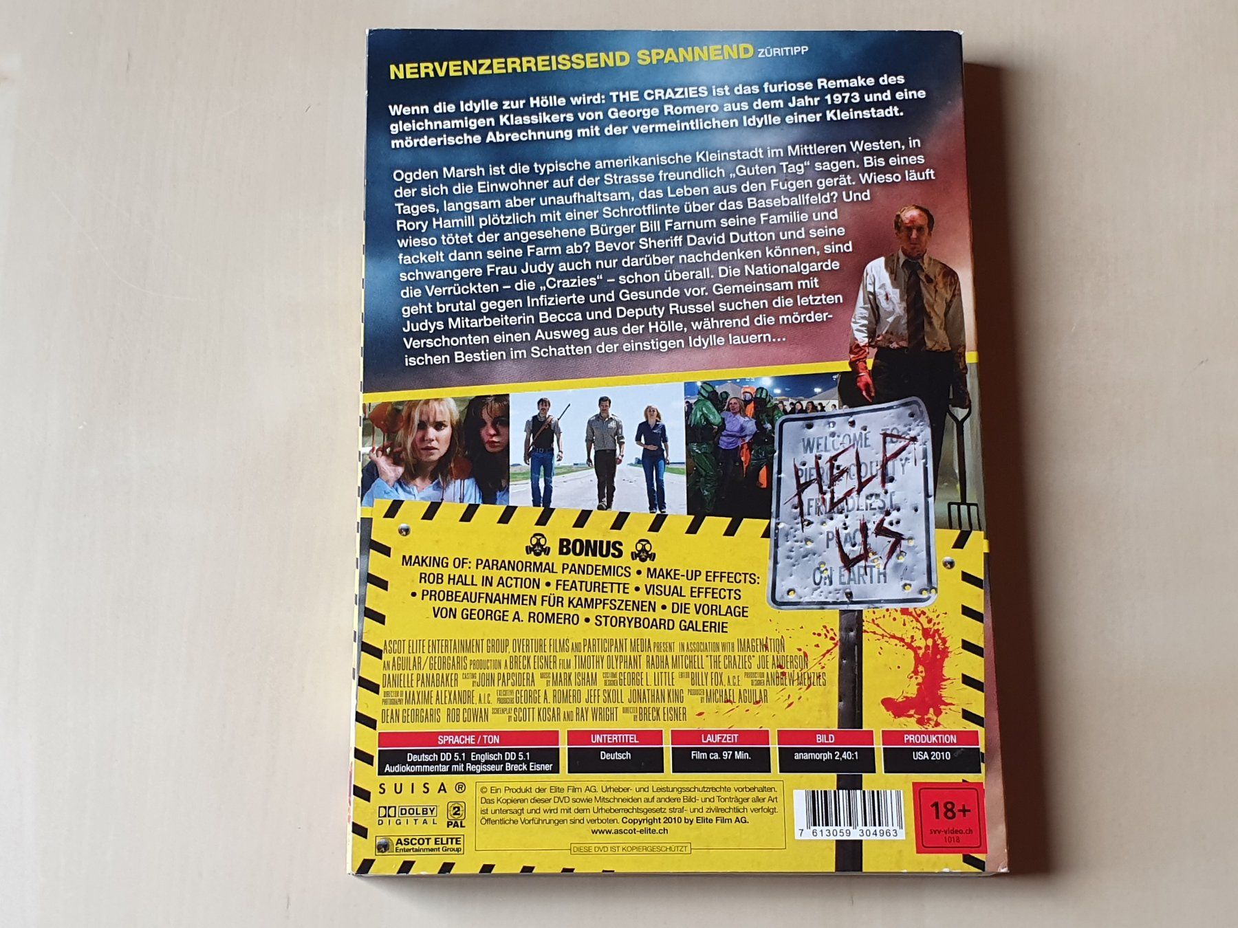 Alle DVDs: The Crazies – Gebraucht aus Stansstad von collectorsshop 1