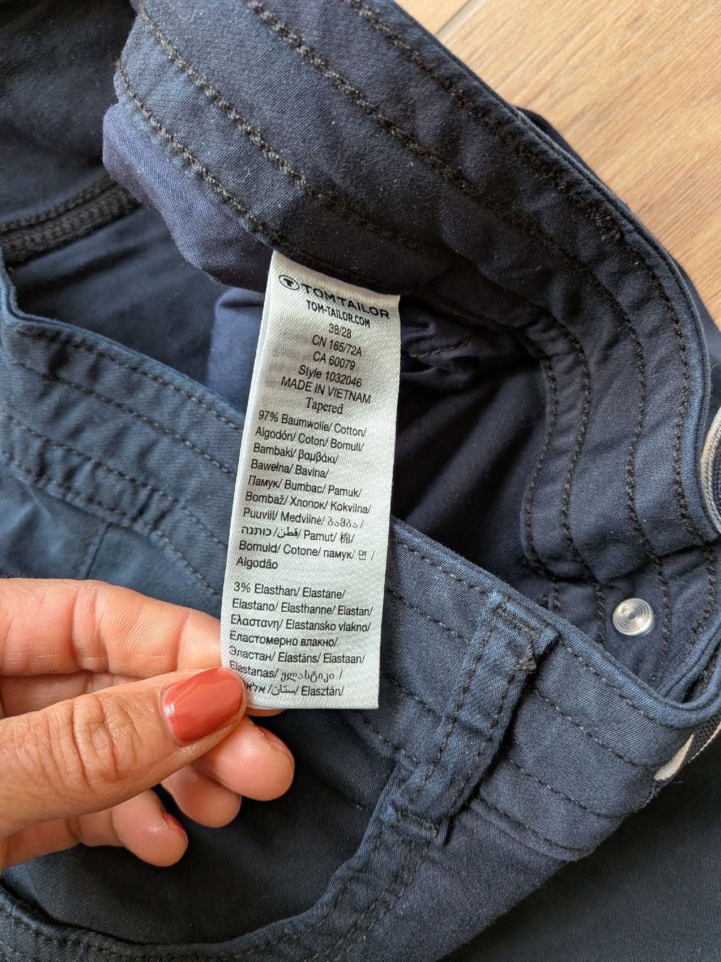 Tom Tailor Hosen: Tom Tailor Stoffhose Grösse 38 – Gebraucht aus Eschenbach SG von SanFranciscoCalifornia 2