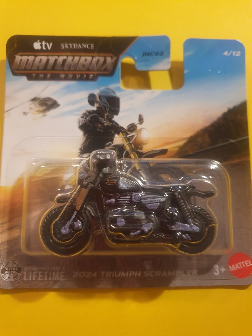 Matchbox Modellautos: Matchbox 2024 TRIUMPH SCRAMBLER – Neu und originalverpackt aus Oftringen von Rotor 1