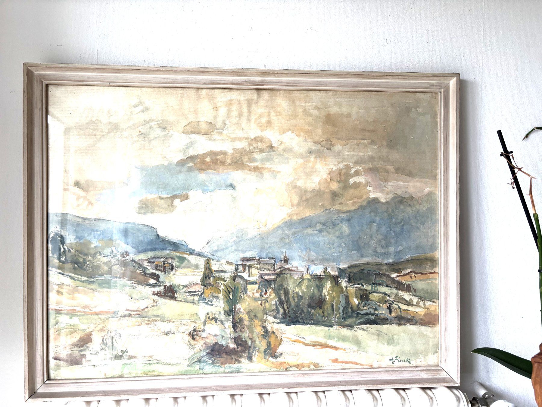 Dipinti: Fascinierte Exklusive Bild von Adolf Funk – Usato da Zürich venduto da Nofelet31 1