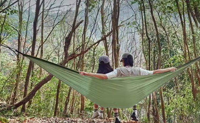 Amache: Doppelte Camping Hängematte – Nuovo e nell'imballaggio originale da Geneve venduto da Titi2008 9