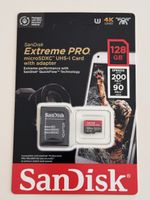 SanDisk Extreme PRO microSDXC 128 GB mit Adapter