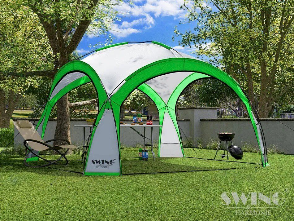 Tentes & Pavillons: LED Event Pavillon 3,60 m Grün – Neuf avec emballage d'origine à Bottighofen par zaap 1
