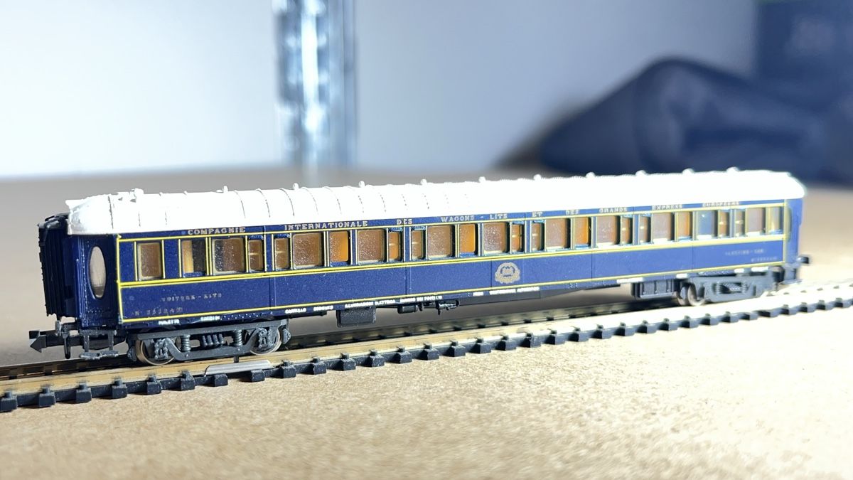 Rivarossi Modellini di ferrovie: Rivarossi Pullman Express Schlafwagen Spur N – Usato da Windlach venduto da Kelebra 2