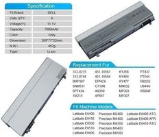 Dell Latitude E6400 E6410 E6500 E6510