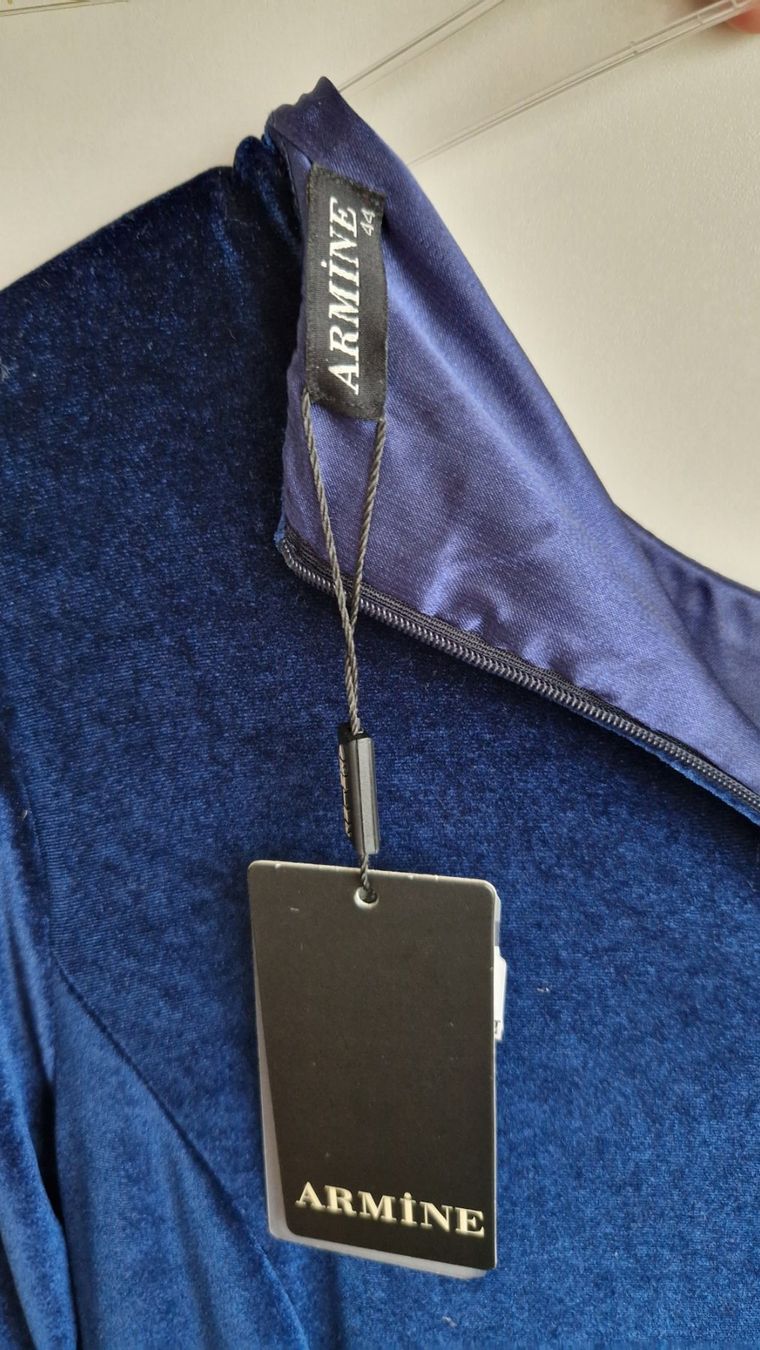 Vestiti: Abendkleid in Samt, dunkelblau, neu – Nuovo e nell'imballaggio originale da Wettingen venduto da smilee1 3
