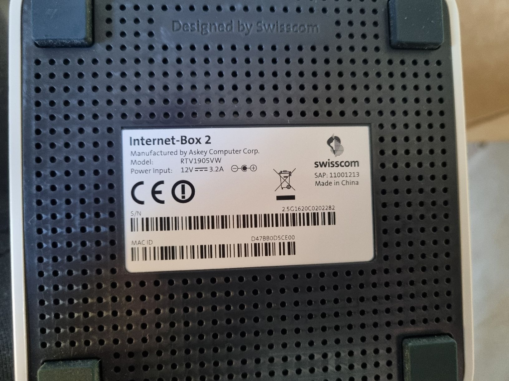 Swisscom Modems & Router: 3 Mal Internet-Box 2 Swisscom – Gebraucht aus Bigenthal von meier90 3