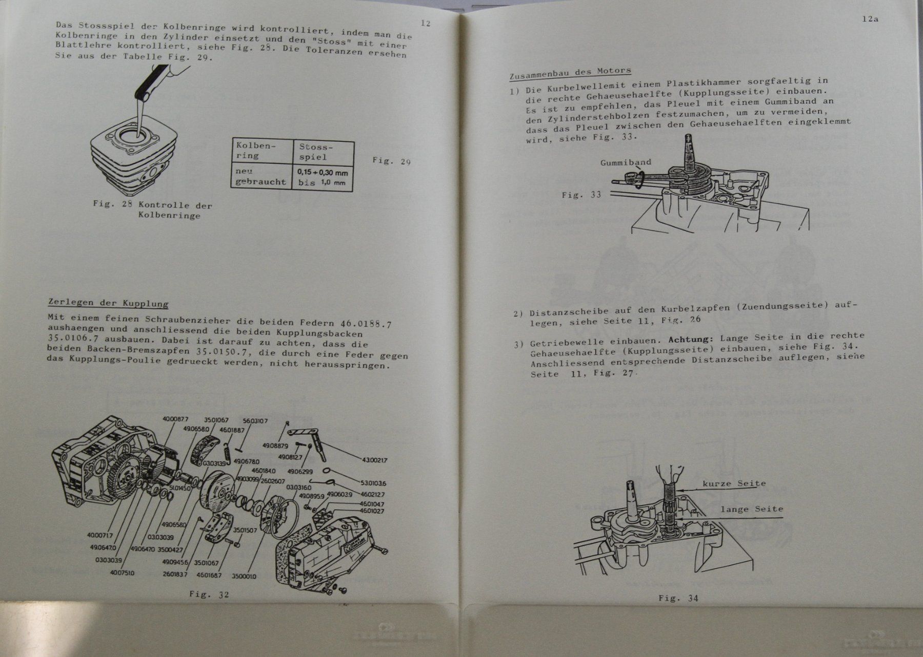 Cilo Documenti: ORIGINAL WEKSTATTHANDBUCH | CILO 515 WILDCAT | AB 1986 – Usato da Unterägeri venduto da GIGOLOLIT 7