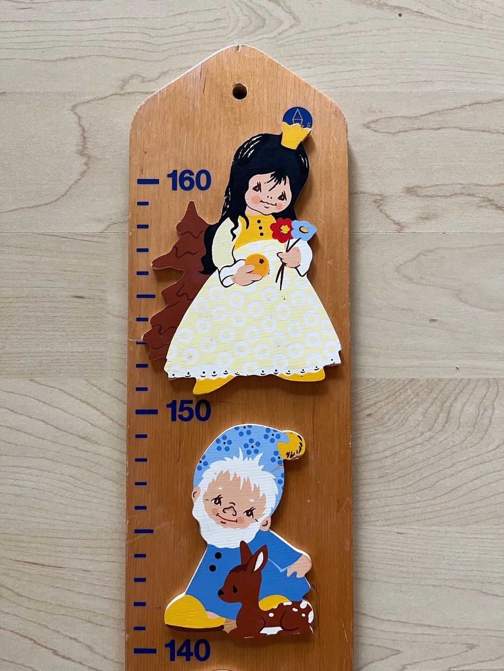 Misurare: Nostalgische Messlatte Schneewittchen 1980 West Germany – Nuovo (secondo la descrizione) da Zürich venduto da Gurkis 3