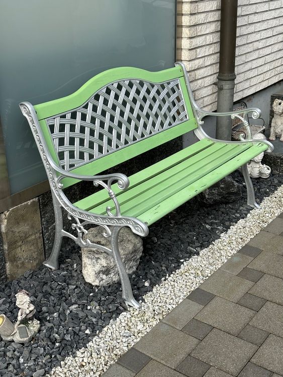 Gartenbank Antik Gusseisen Gestell Kaufen auf Ricardo
