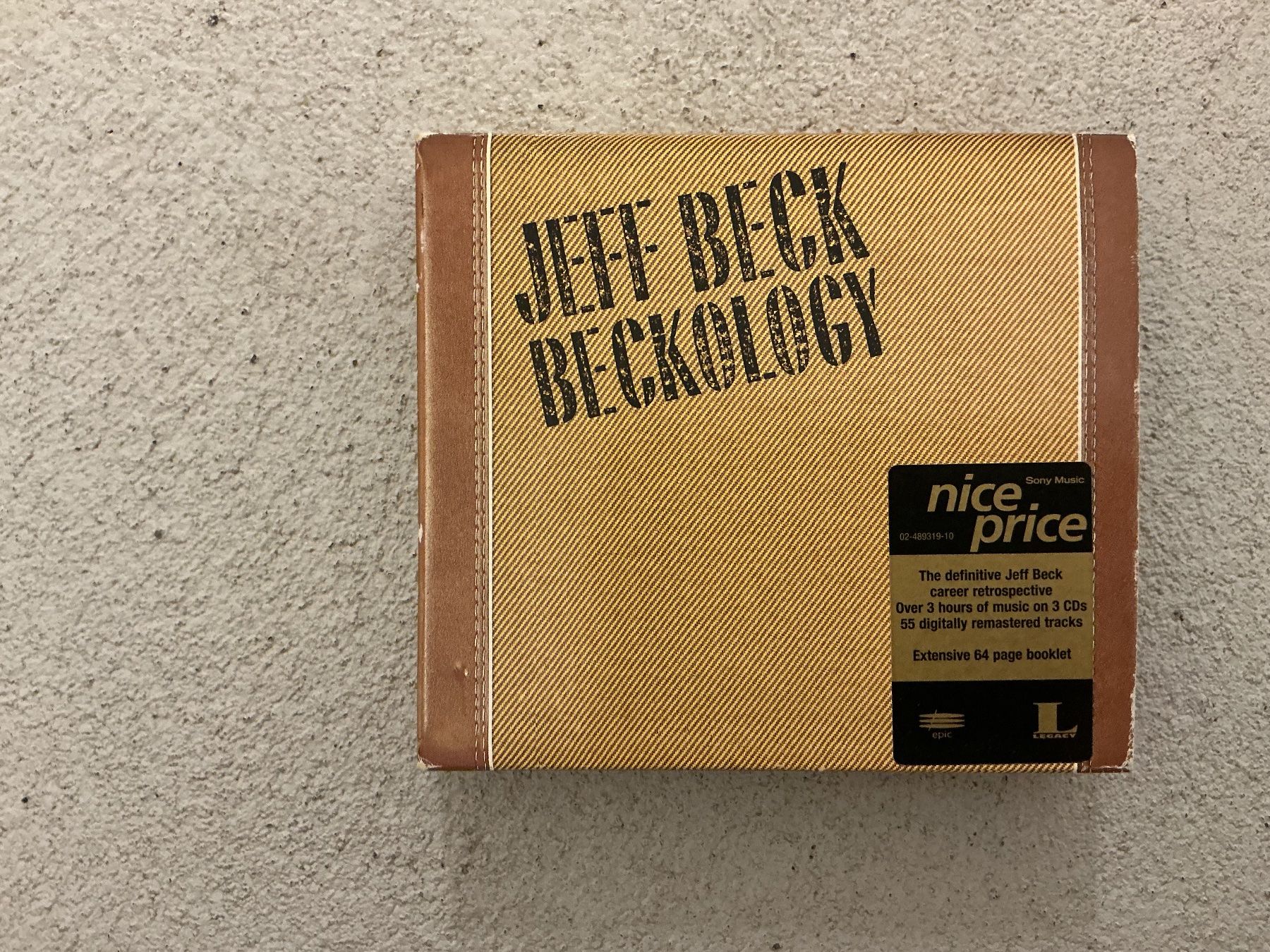 CD: Jeff Beck - Beckology 3CD Boxset – Usato da Winterthur venduto da Tumko_7_Vinyl