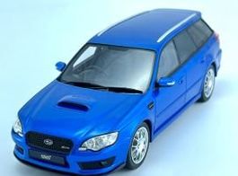 Subaru Legacy Touring Wagon STI blue DNA 1/18 NEU