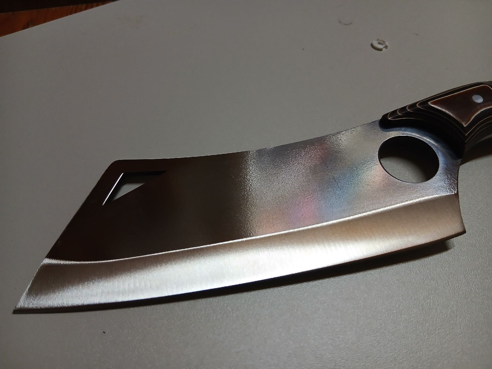 Accessoires: Hackmesser mit Lederscheide braun , neu – Neuf avec emballage d'origine à Gränichen par isa_ybq9 2