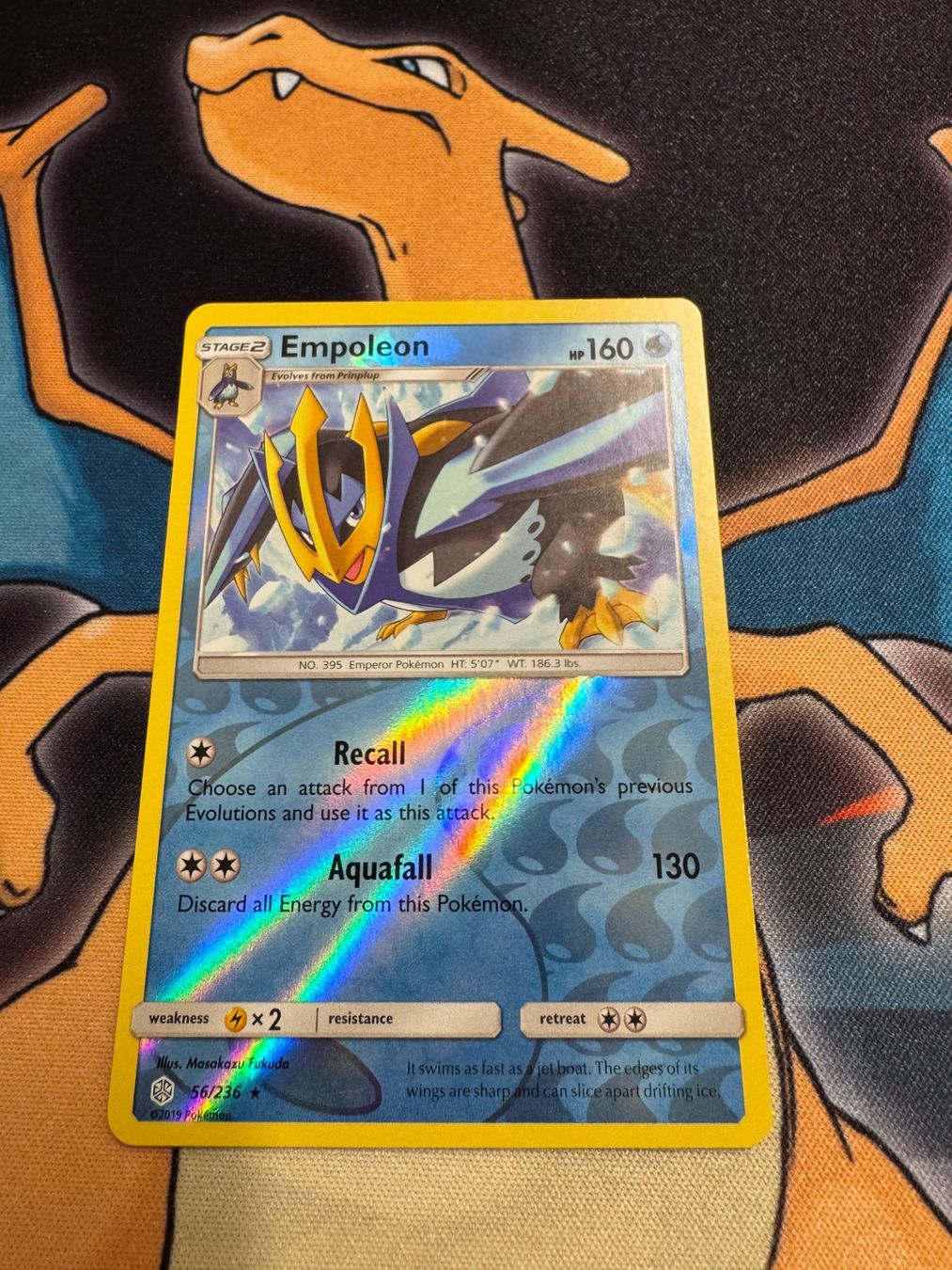 Pokémon Sammelbilder & Trading cards: Empoleon (CEC 56) - Reverse Holo - Cosmic Eclipse – Neu (gemäss Beschreibung) aus Bülach von Pfrenzel