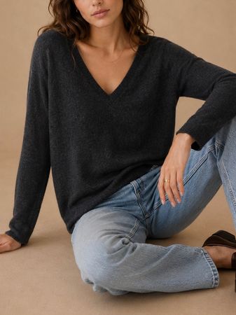 Avenue Foch 100% Cashmere Pullover - Gr. S