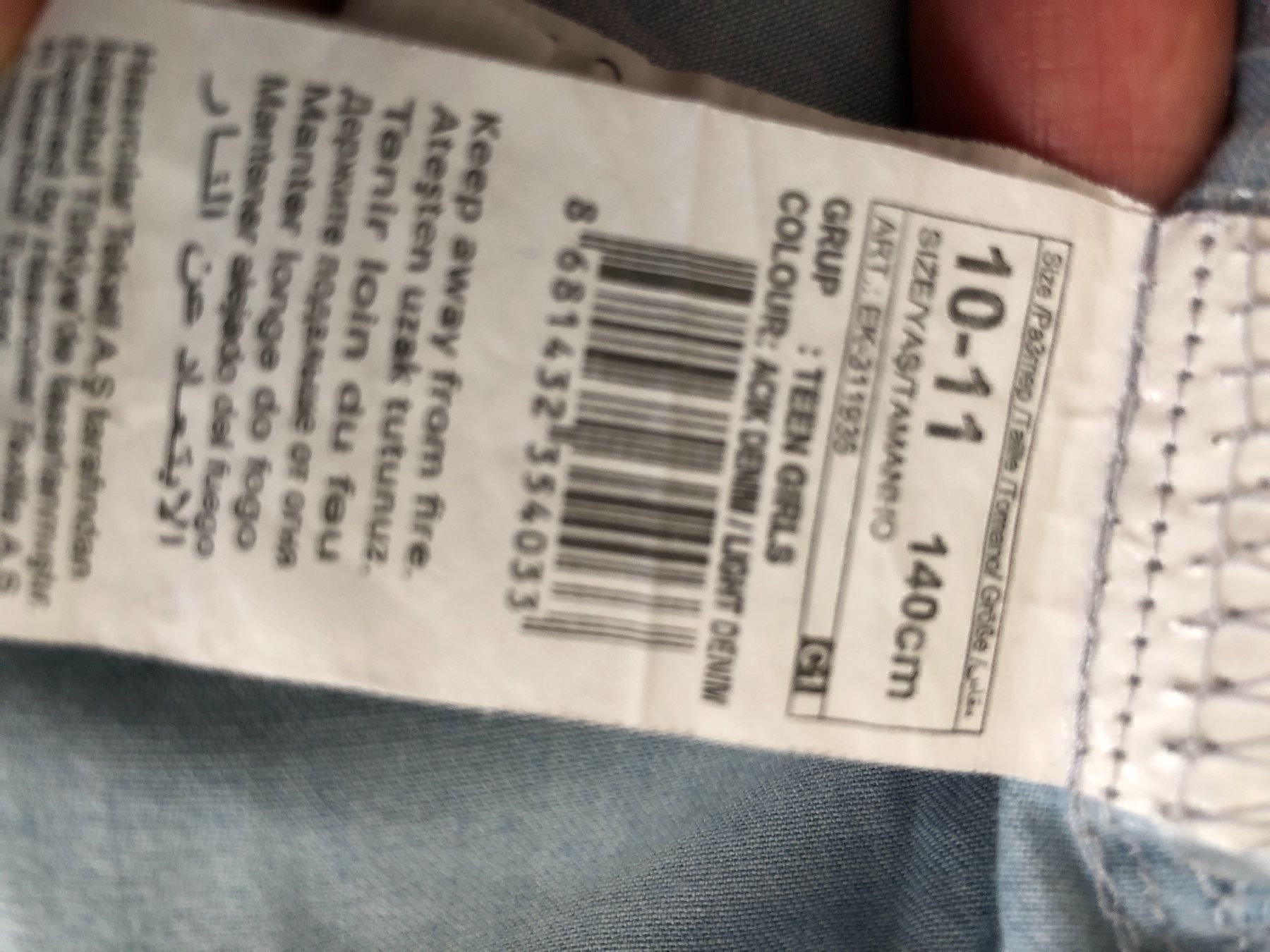 Camicette, T-shirt & Top: Silversun Jeans Tunika/Kleid Gr.140 – Usato da Obergerlafingen venduto da cabo4 3