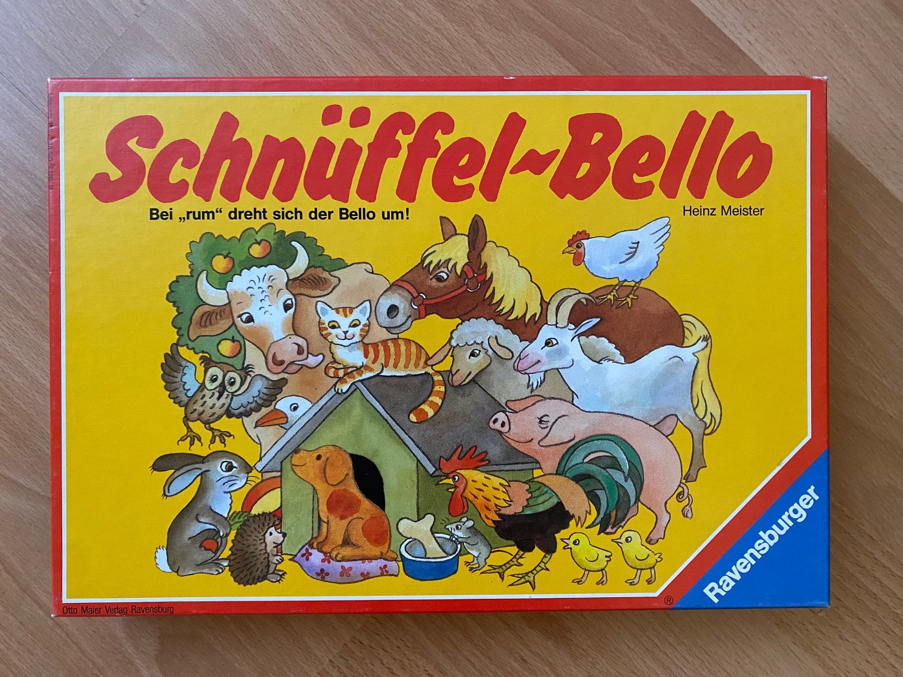 Ravensburger Giochi: Ravensburger Spiel Schnüffel-Bello – Usato da Luzern venduto da Michelle0112