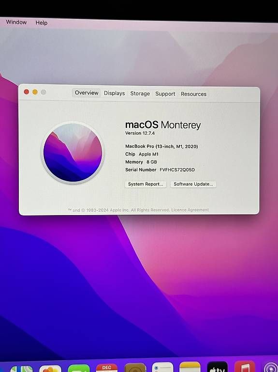 Notebook: Apple Macbook Pro M1 2020 13' – Usato da Möriken AG venduto da E60Veni 2