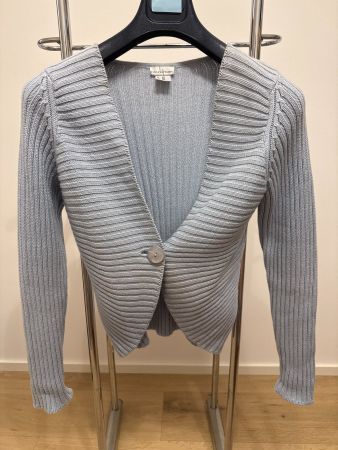 Hellblaue Strickjacke Gr. S