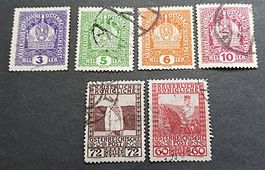 1910 Österreich Monarchie Kronen und Kaiser