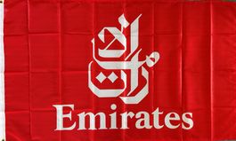 Emirates Airline Fahne Dubai Flugzeug EK UAE Boeing Airbus