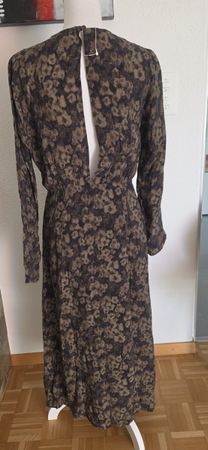 Kookai Kleid Blumenmuster Langarm Grösse S guter Zustand