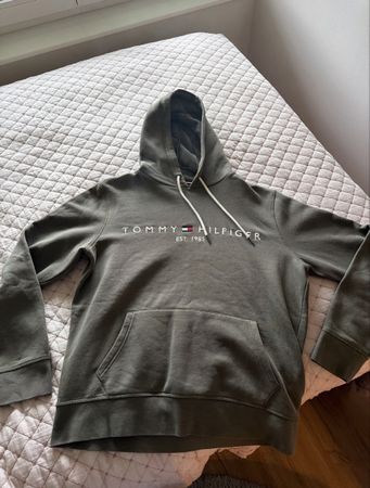 Tommy Hilfiger Hoodie, Grösse M, Olivgrün, Top Zustand!