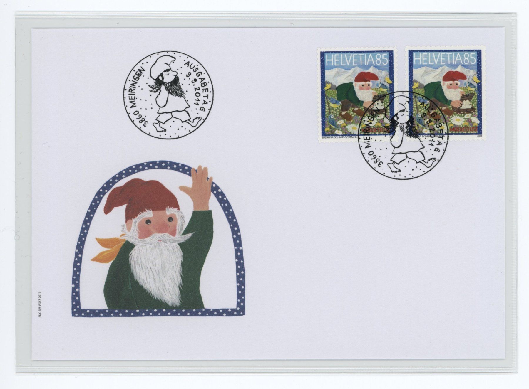 Tutti i francobolli: Sondermarken Muggestutz 2011, Combo-FDC – Usato da Utzigen venduto da sprint.007 2