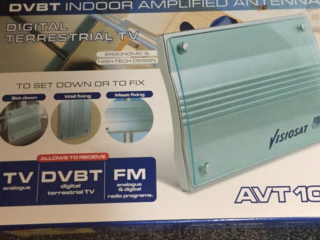 Radiocomunicazione: VisioSat AVT100 DVB-T DAB Antenne – Nuovo e nell'imballaggio originale da Würenlingen venduto da Schneiderhifi 1